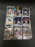 9 Card Lot of BASEBALL ROOKIE Cards from Huge Collection - Mostly Newer Sets!