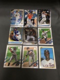 9 Card Lot of BASEBALL ROOKIE Cards from Huge Collection - Mostly Newer Sets!