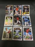 9 Card Lot of BASEBALL ROOKIE Cards from Huge Collection - Mostly Newer Sets!