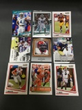 9 Card Lot of FOOTBALL ROOKIE Cards from Huge Collection - Mostly Newer Sets!