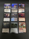 9 Card Lot of Magic the Gathering Gold Symbol RARES, Foils, and Mythics from HUGE Collection