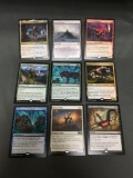 9 Card Lot of Magic the Gathering Gold Symbol RARES, Foils, and Mythics from HUGE Collection