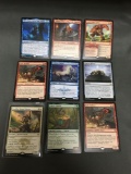 9 Card Lot of Magic the Gathering Gold Symbol RARES, Foils, and Mythics from HUGE Collection