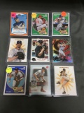 9 Card Lot of BASEBALL SERIAL NUMBERED Cards with Stars, Rookies & Low Serial Numbered! WOW!