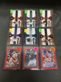 9 Card Lot of BASEBALL SERIAL NUMBERED Cards with Stars, Rookies & Low Serial Numbered! WOW!