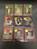 9 Card Lot of BASEBALL SERIAL NUMBERED Cards with Stars, Rookies & Low Serial Numbered! WOW!