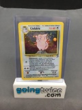 1999 Pokemon Base Set 2 #5 CLEFABLE Holofoil Rare Trading Card