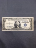 1935-D United States Washington $1 Silver Certificate Bill Currency Note from Estate