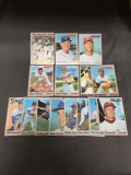 15 Card Lot of 1970 Topps Vintage Baseball Cards from Estate