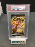 PSA Graded 2020 Pokemon DARKNESS ABLAZE Charizard Art 10 Card Booster Pack - MINT 9