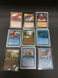 Lot of 9 Vintage Magic the Gathering Cards from Consignor Collection