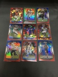 9 Count Lot of Rookies & Stars REFRACTORS from HUGE Collection