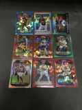 9 Count Lot of Rookies & Stars REFRACTORS from HUGE Collection