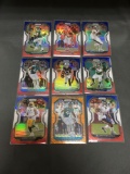 9 Count Lot of Rookies & Stars REFRACTORS from HUGE Collection