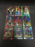 9 Count Lot of Rookies & Stars REFRACTORS from HUGE Collection