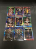 9 Count Lot of Rookies & Stars REFRACTORS from HUGE Collection