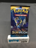 Factory Sealed Pokemon SUN & MOON Base Set 10 Card Booster Pack