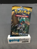 Factory Sealed Pokemon SUN & MOON Base Set 10 Card Booster Pack