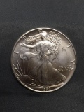 1992 United States 1 Ounce .999 Fine Silver American Eagle Silver Bullion Round Coin from Estate