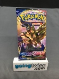 Factory Sealed Pokemon SWORD & SHIELD Base Set 10 Card Booster Pack