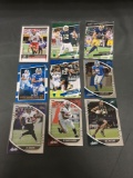 9 Card Lot of FOOTBALL ROOKIE CARDS - Mostly from Newer Sets with Stars and Future Stars!