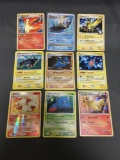 9 Card Lot of Pokemon Diamond & Pearl and HGSS Holofoil Rare Trading Cards from Binder Set