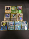 9 Card Lot of Pokemon Diamond & Pearl and HGSS Holofoil Rare Trading Cards from Binder Set