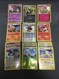 9 Card Lot of Pokemon Holofoil Rare Trading Cards - Modern Years - From Binder Set