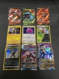 9 Card Lot of Pokemon Holofoil Rare Trading Cards - Modern Years - From Binder Set