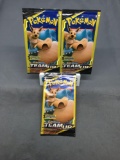 Lot of 3 Factory Sealed Pokemon TEAM UP 3 Card Booster Packs from Retail Box Break