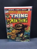 1974 Marvel Comics MARVEL TWO IN ONE #1 Bronze Age Comic Book THING vs MAN THING Key Issue