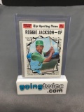 1970 Topps #459 REGGIE JACKSON A's All-Star Vintage Baseball Card from Estate