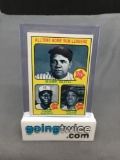 1973 Topps #1 All-Time HR Leaders - BABE RUTH, HANK AARON, WILLIE MAYS Vintage Baseball Card