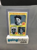 1973 Topps #1 All-Time HR Leaders - BABE RUTH, HANK AARON, WILLIE MAYS Vintage Baseball Card