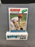 1977 Topps #450 PETE ROSE Reds Vintage Baseball Card