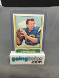 1974 Topps #150 JOHNNY UNITAS Colts Chargers Vintage Football Card