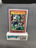 1976 Topps #6 O.J. SIMPSON Record Breaker Bills Vintage Football Card