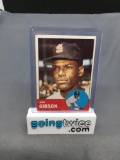 1963 Topps #415 BOB GIBSON Cardinals Vintage Baseball Card