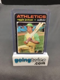 1971 Topps #20 REGGIE JACKSON A's Vintage Baseball Card