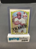 1972 Topps #752 JOE MORGAN Reds Traded HIGH NUMBER Rare Vintage Baseball Card