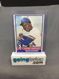 1976 Topps #550 HANK AARON Braves Brewers Vintage Baseball Card