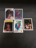 5 Card Lot of MICHAEL JORDAN Chicago Bulls Basketball Cards from Huge Collection