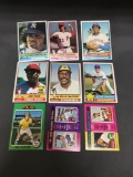 9 Card Lot of Mostly 1970's BASEBALL Star Cards from Huge Closet Find Collection