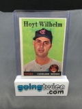 1958 Topps #324 HOYT WILHELM Indians Vintage Baseball Card