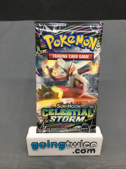 Factory Sealed Pokemon Sun & Moon CELESTIAL STORM 10 Card Booster Pack - LISIA Full Art?
