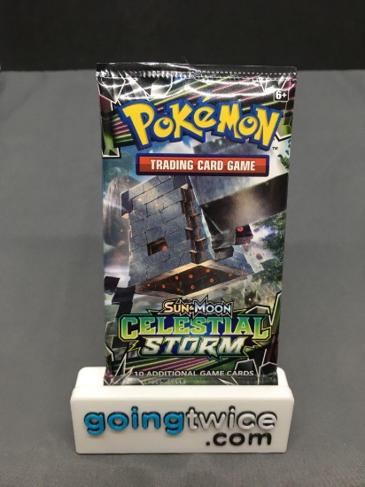 Factory Sealed Pokemon Sun & Moon CELESTIAL STORM 10 Card Booster Pack - LISIA Full Art?