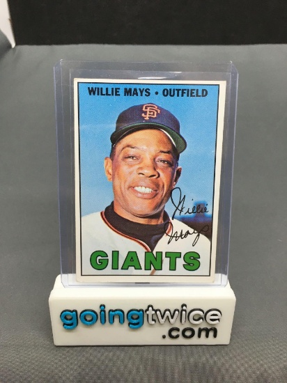 1967 Topps #200 WILLIE MAYS Giants Vintage Baseball Card