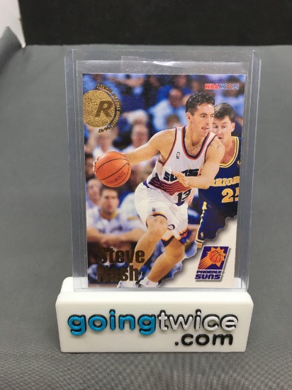 1996-97 Hoops #304 STEVE NASH Suns Nets ROOKIE Basketball Card