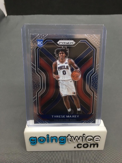 2020-21 Panini Prizm #256 TYRESE MAXEY 76ers ROOKIE Basketball Card