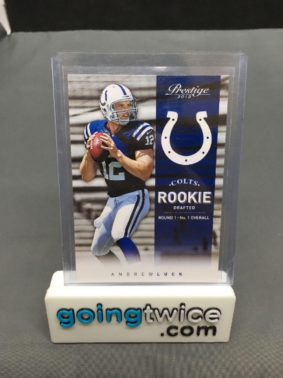 2012 Panini Prestige #229 ANDREW LUCK Colts ROOKIE Football Card